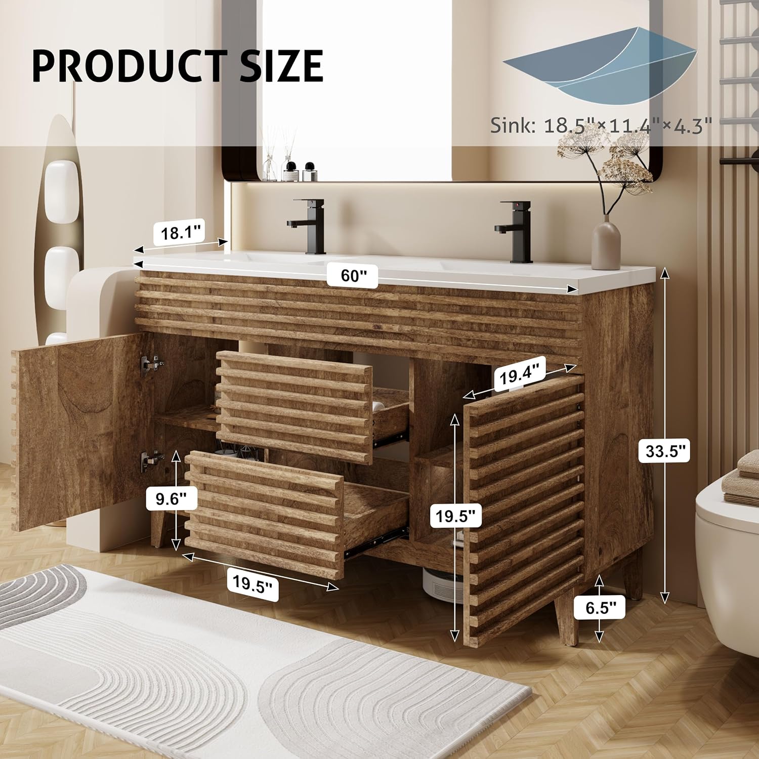 eclife 60 bathroom vanity review,eclife 60 double sink vanity review and rating,is eclife 60 vanity worth buying,eclife 60 vanity review pros cons,eclife 60 bathroom vanity honest opinion,eclife 60 vanity review verdict key features examined up close