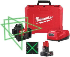 Image 1 of milwaukee m12 green beam 360 review